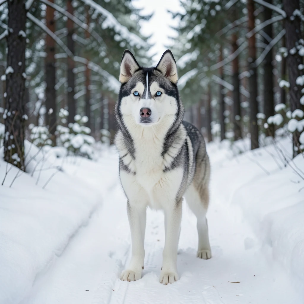 Jak se starat o sibiřského huskyho - ilustrační foto