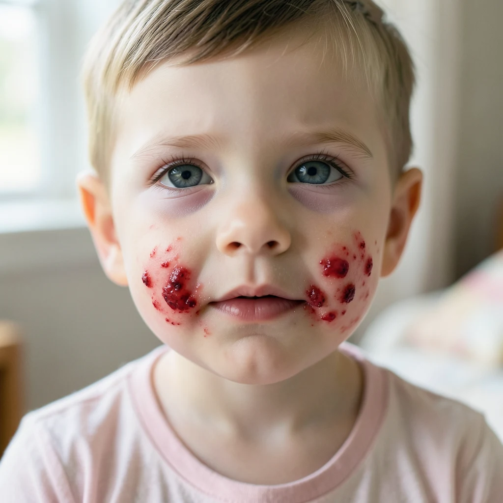 Jak rozpoznat a léčit impetigo - ilustrační foto