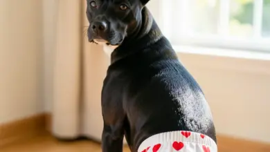 Jak vybrat hárací kalhotky pro psy - ilustrační foto