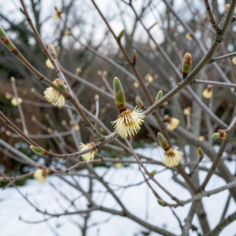 Jak pěstovat vilín hamamelis v zahradě - ilustrační foto