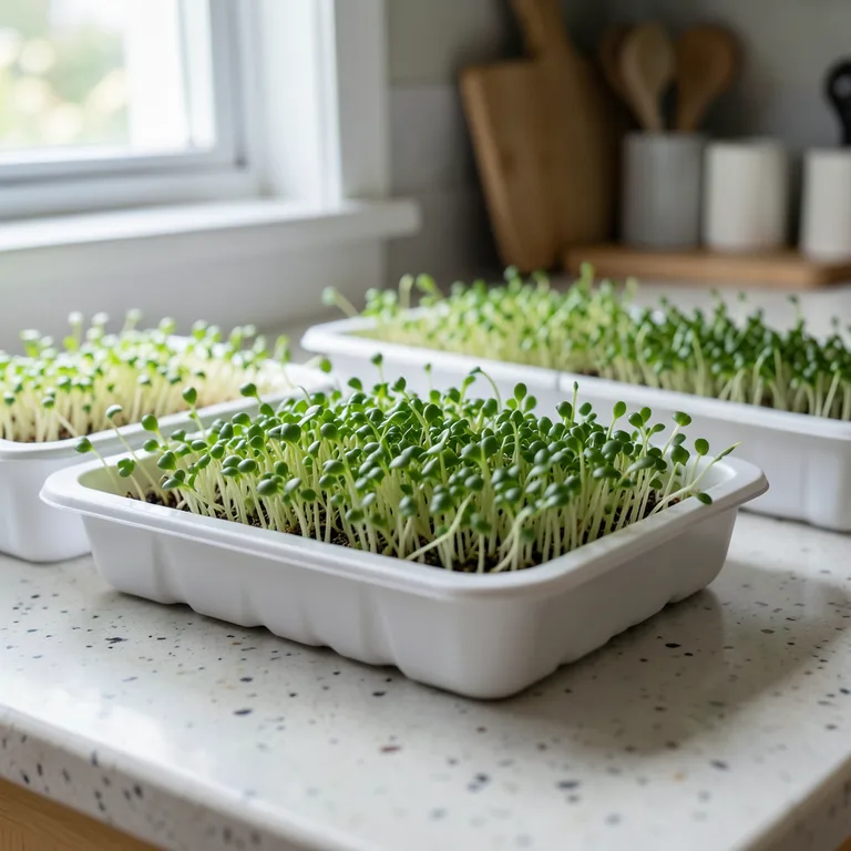 Jak vybrat klíčící misku pro microgreens - ilustrační foto