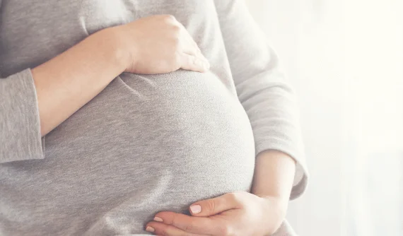 Pregnant woman belly